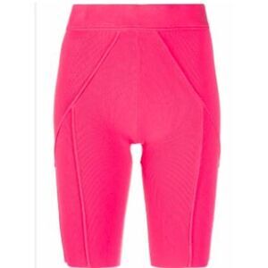 HELMUT LANG Women's Micro Bond cycling shorts Rose Pink NWT 265 Sz S
